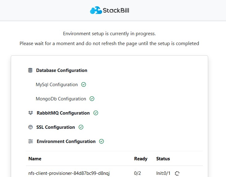 StackBill Installation