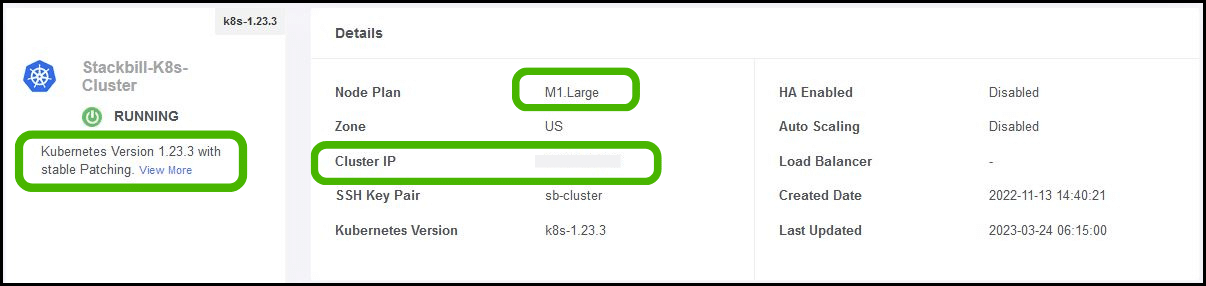 StackBill Kubernetes as a service