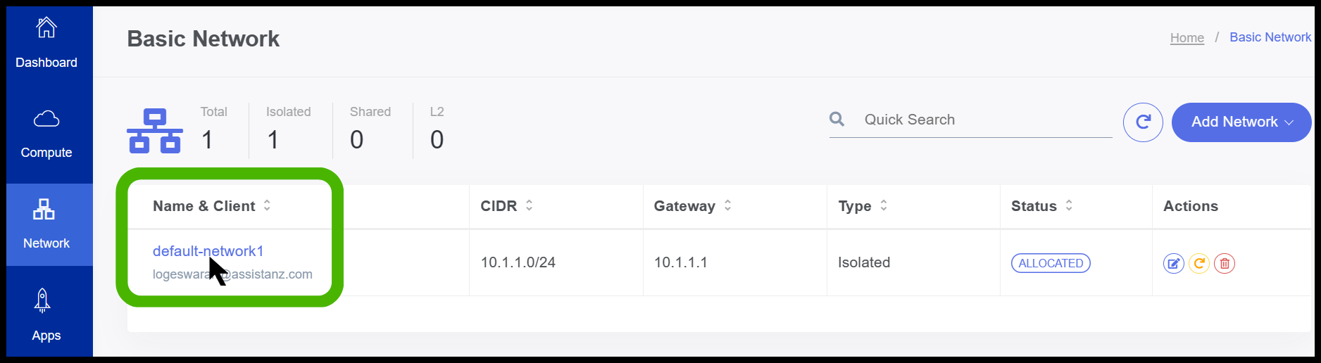 StackBill simplified cloud management portal