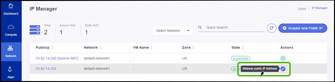 StackBill simplified cloud management portal