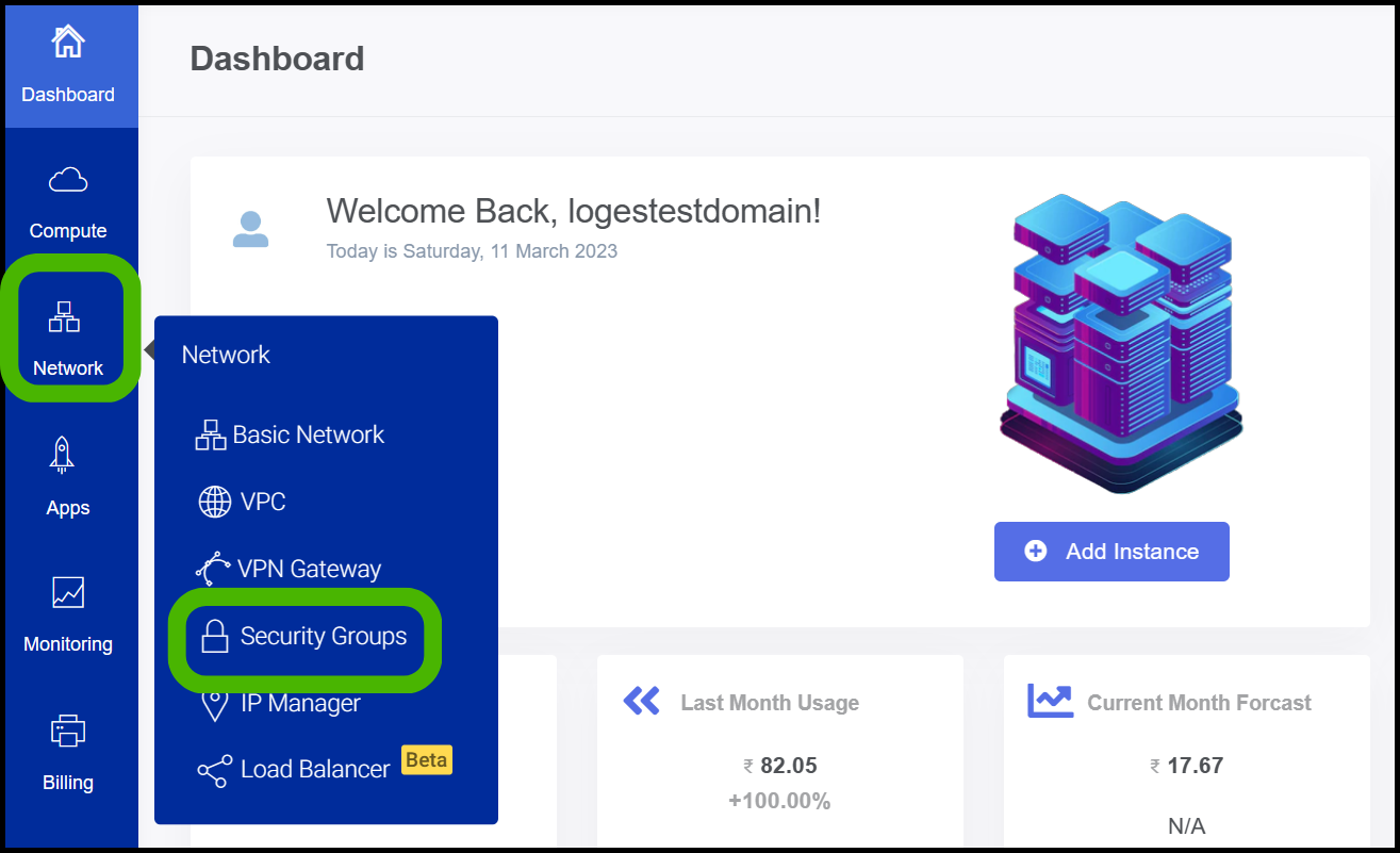 StackBill simplified cloud management portal