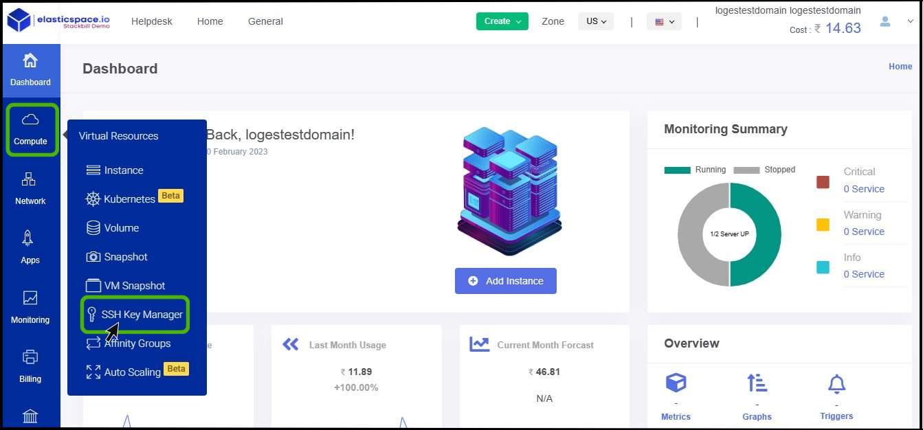 StackBill cloud billing solution